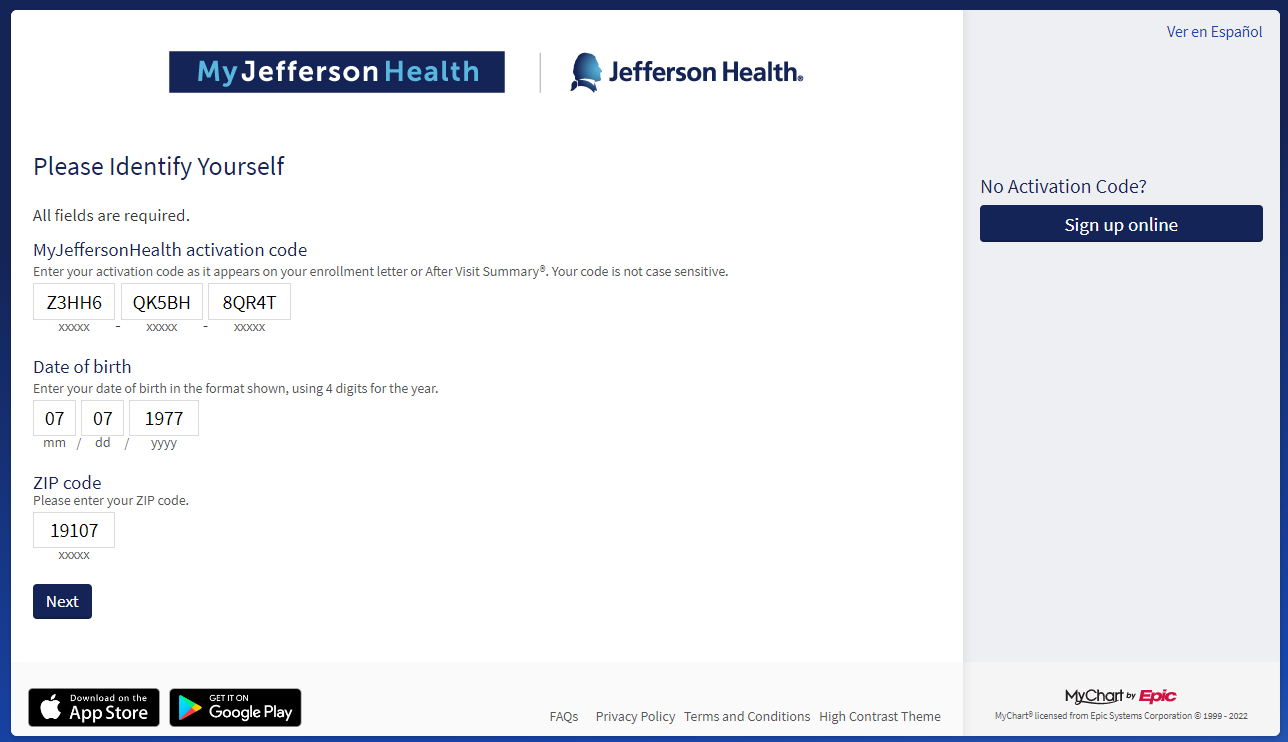MyJeffersonHealth Sign Up for MyJeffersonHealth Jefferson Health