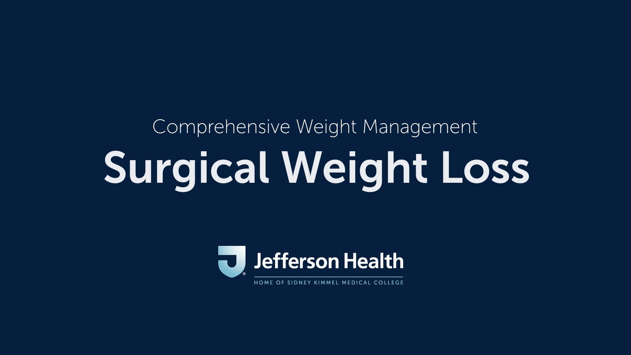 Bariatric Surgery Surgical Weight Loss Information Seminar